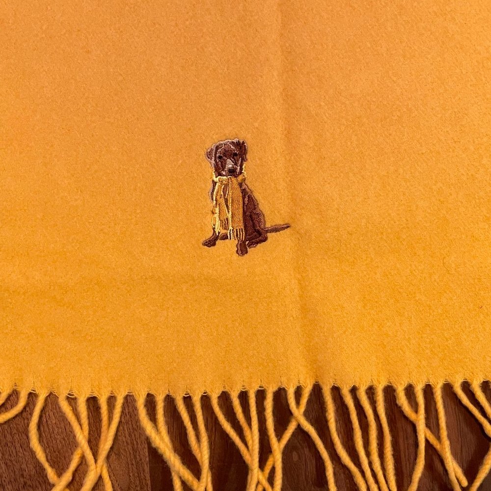 Daniel Cremieux Yellow Scarf